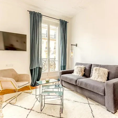Habitat Parisien - 2br-2ba - Ac - Balcony - Opéra Parigi