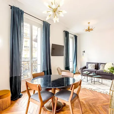 Habitat Parisien - 2br-2ba - Ac - Balcony - Opéra